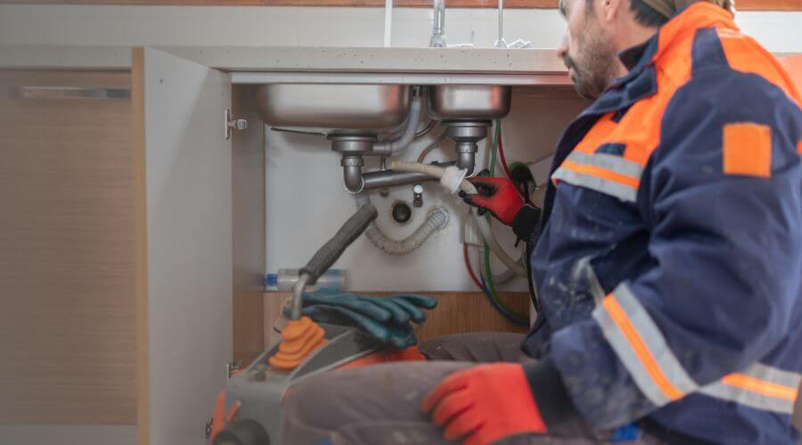 Professional slab leak plumber services in Abercrombie, ND